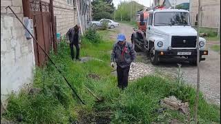 Yevlax Şəhəri,Rafiq İbrahimov Küçəsi Kizasiya Xətlərinin Açılması Işləri