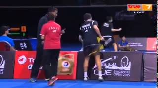 2015 OUE Singapore Open QF [MS] Parupalli Kashyap vs Brice Leverdez (True Sport 7) (Sports)
