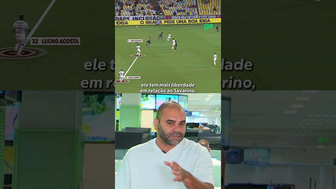 SAVARINO E LUCHO ACOSTA FAZEM COISAS POSITIVAS DENTRO DO FLU | Análise Tática | #shorts |ge.globo