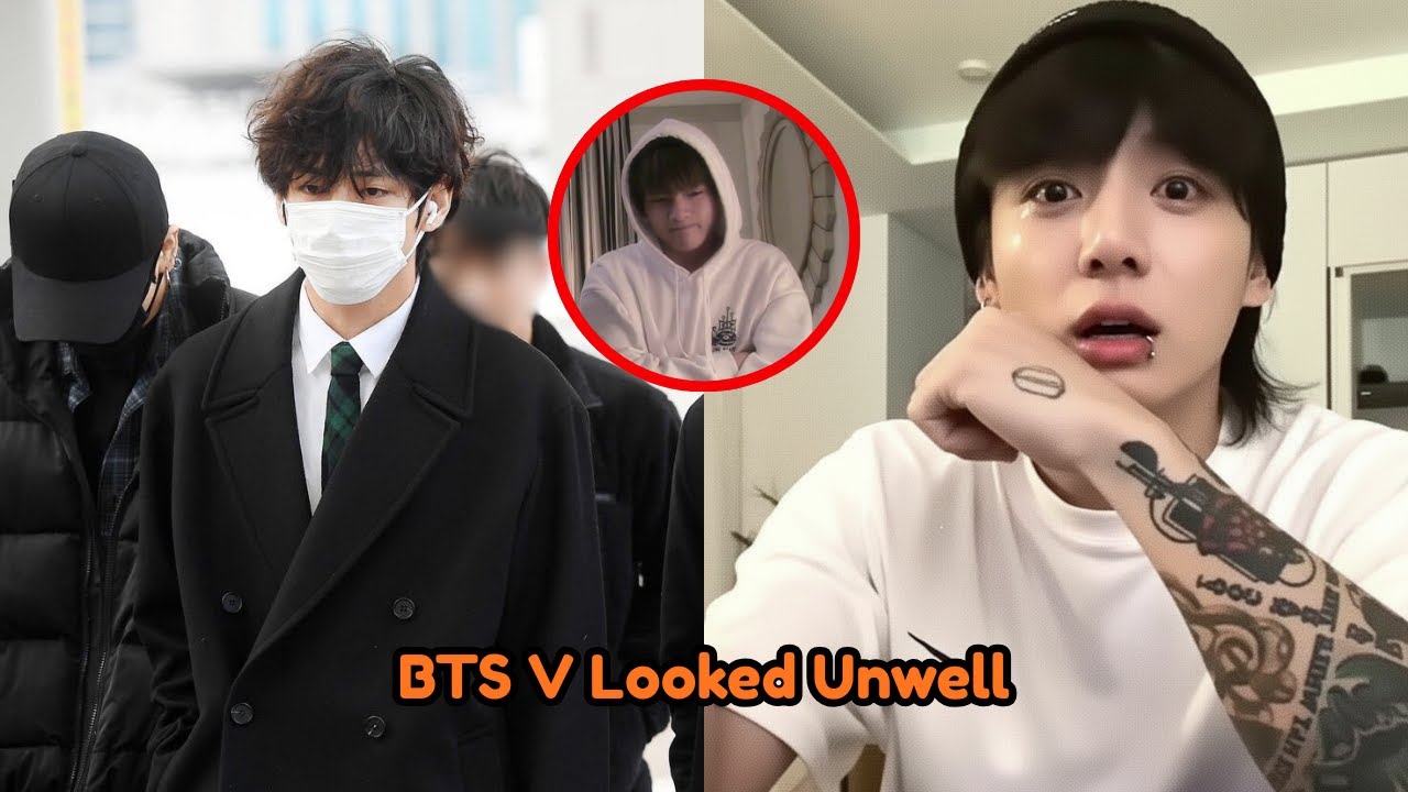 Why Did Jungkook Panic? Taehyung’s Condition at the Japanese Airport Has Fans Worried!
