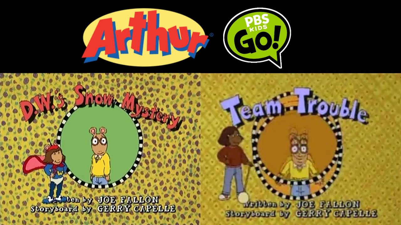 D.W.'s Snow Mystery/Team Trouble Ending & Funding (PBS Kids Go! 2006 Rerun)