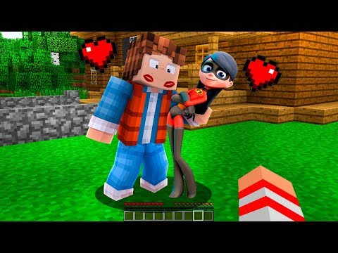 MEU AMIGO BEIJOU A VIOLETA DOS INCRÍVEIS NO MINECRAFT ! - MEU AMIGO BEIJOU A VIOLETA DOS INCRÍVEIS NO MINECRAFT !