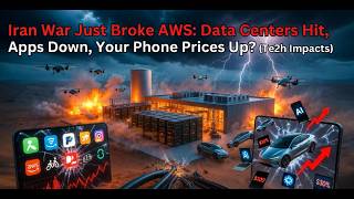 Iran War Just Broke AWS: Data Centers Hit, Apps Down, Your Phone Prices Up? (2026 Tech Impacts)