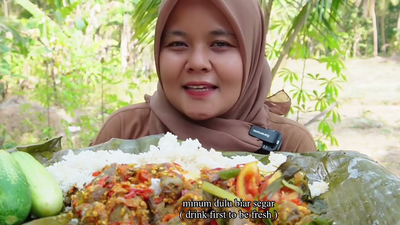 MUKBANG PEPES ATI AMPELA BIKIN NAMPOL LIDAH