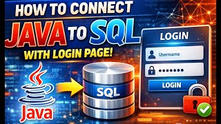 How to connect JAVA to MySQL Easily | JDBC | Login Page | XII I.T. CBSE School Project