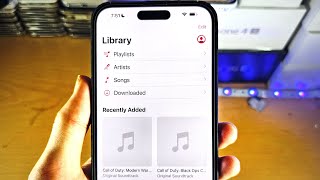 ANY iPhone How To Access iCloud Music Library!
