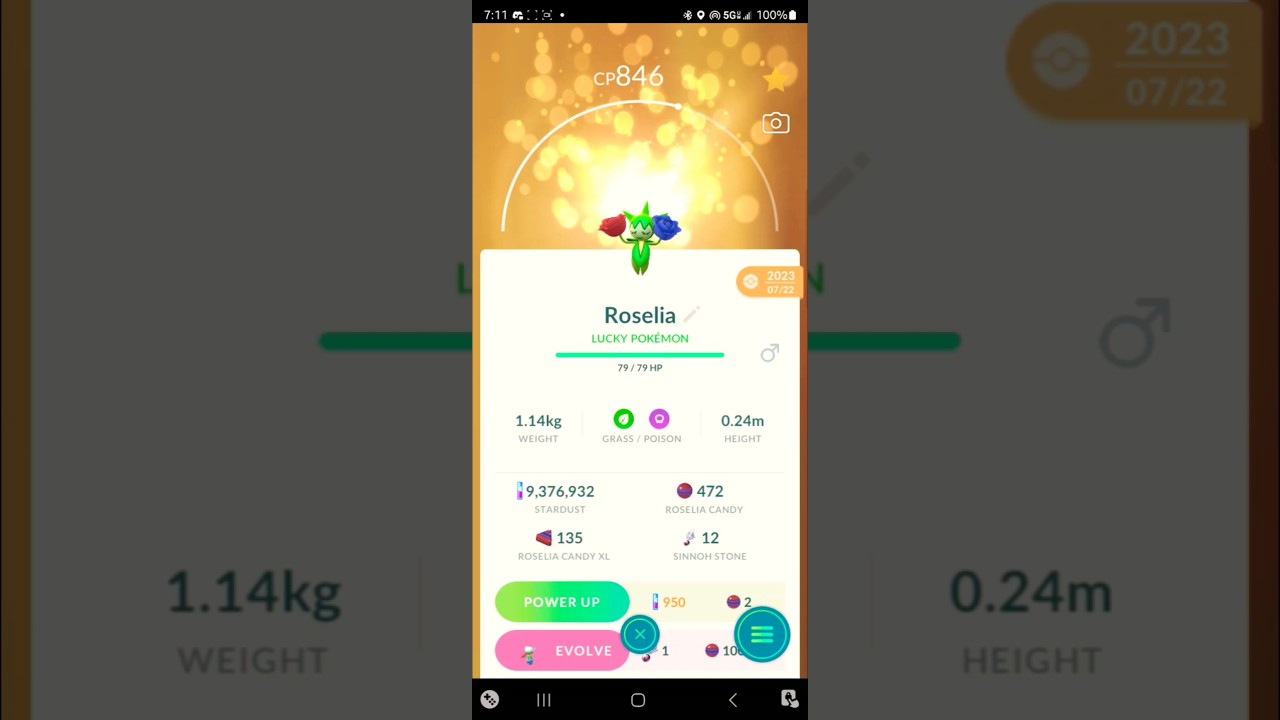 🍀 Lucky Roselia Family! (Budew, Roserade) Pokemon Go! 
