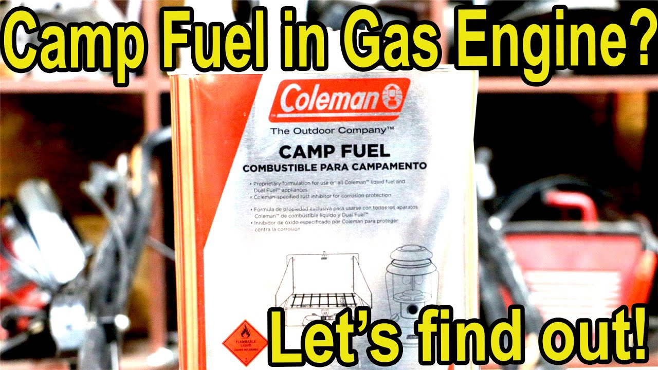 Will a gas engine run on Coleman Fuel? Let's find out! YouTube