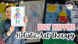 Body Mapping Art therapy
