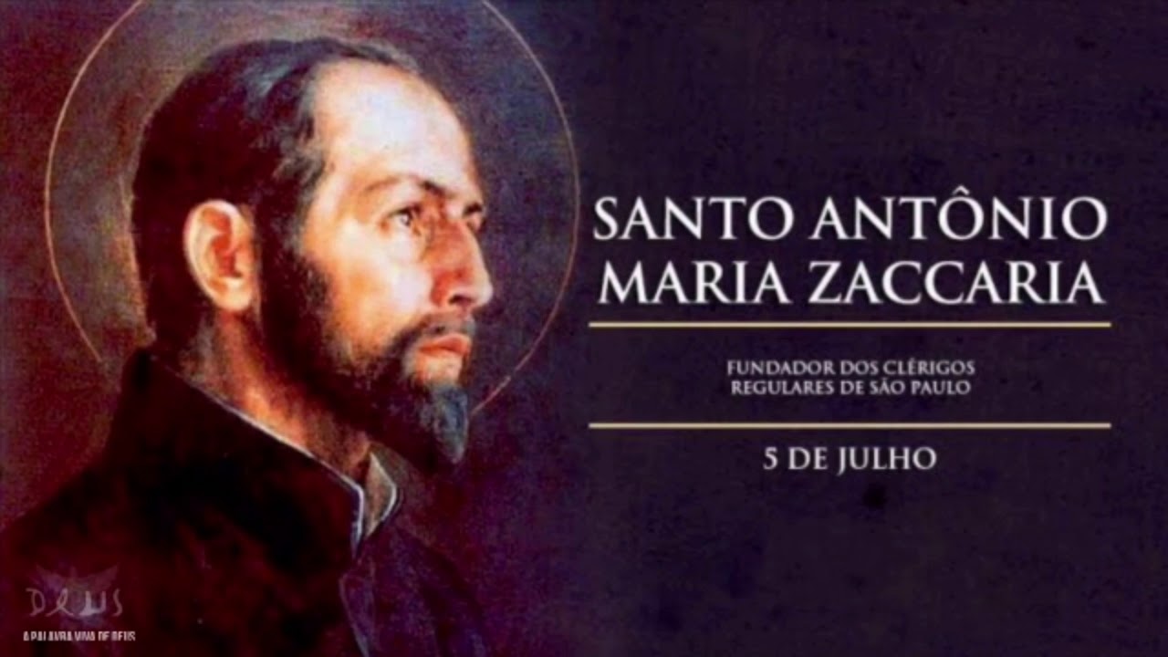 Santo Antônio Maria Zacarias YouTube