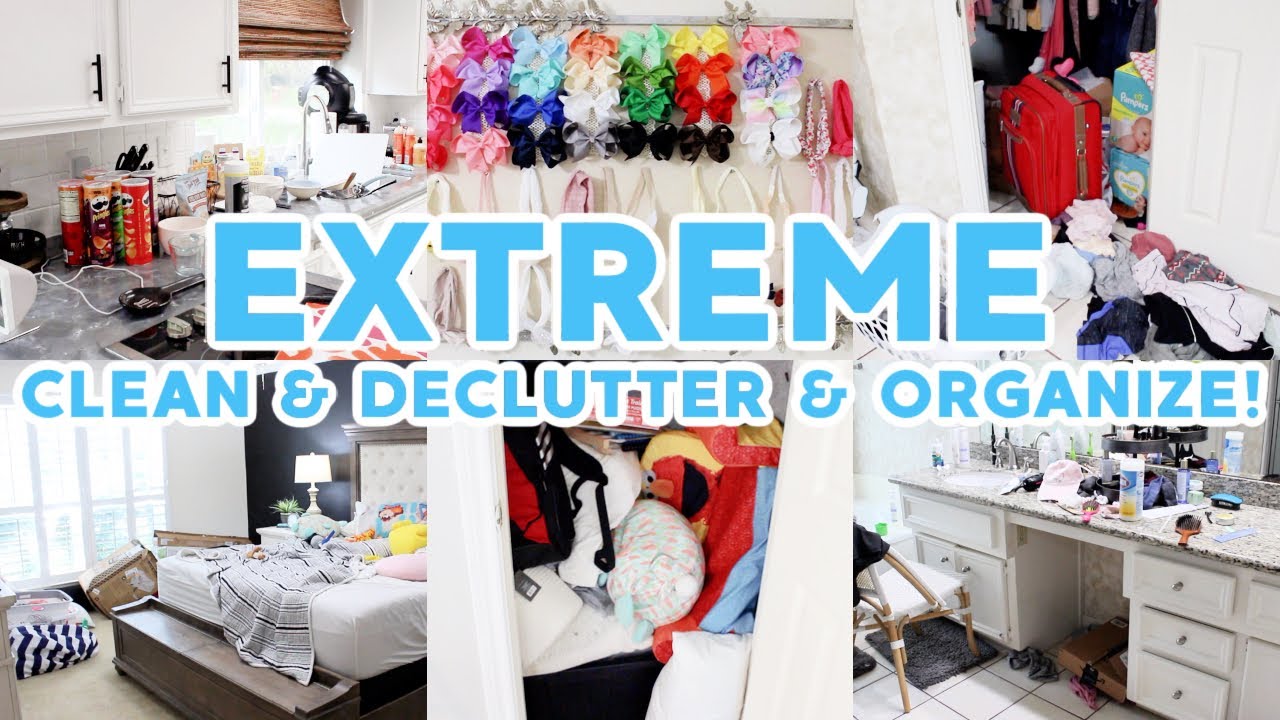 *EXTREME* CLEAN DECLUTTER & ORGANIZE WITH ME 2021! ALL DAY SPEED ...