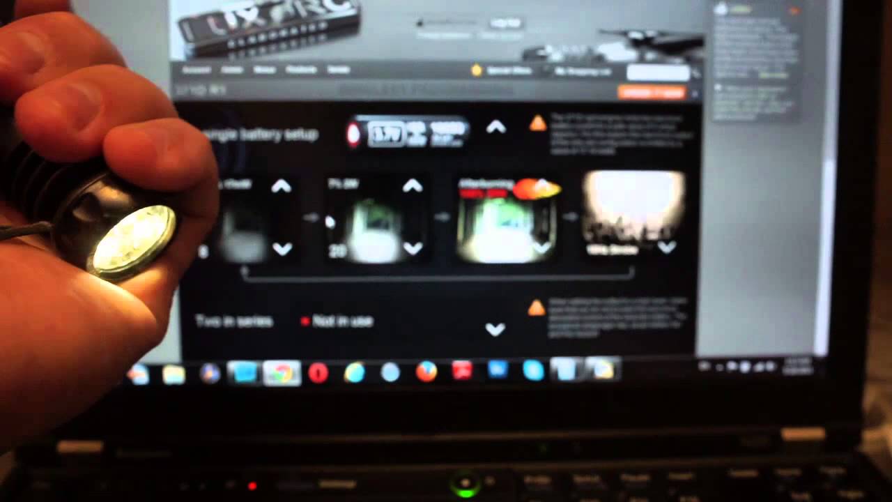 Lifehack. Setup red light as a hidden fifth mode in your flashlight