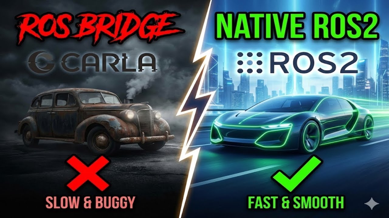 Учебное пособие по CARLA Native ROS2 | Полная настройка без ROS Bridge