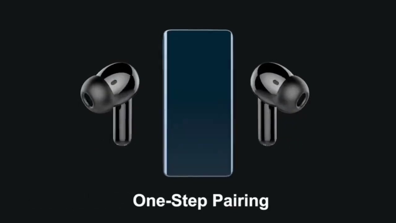 Wireless Earphone 40dB Noise Cancelling Bluetooth 5.3 Headphone 6 Mic