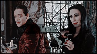 Black Magic Morticia & Gomez