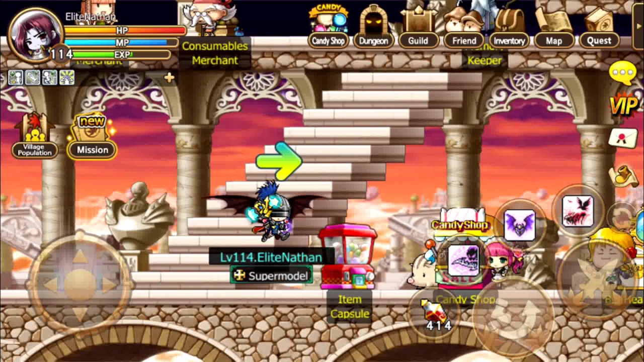 Pocket Maplestory Temple of Time YouTube