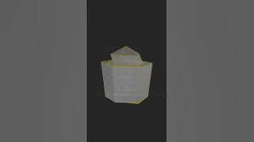 Cactus Ball Wireframe - Model Turn Around // Blender // #shorts #short #blender #retro #tree