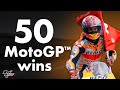 Marc Marquez's 50 wins in MotoGP™!