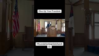 Foundation Baptist Church Sermon Clip #foundationbaptistchurchde #baptistchurch #baptistpreaching