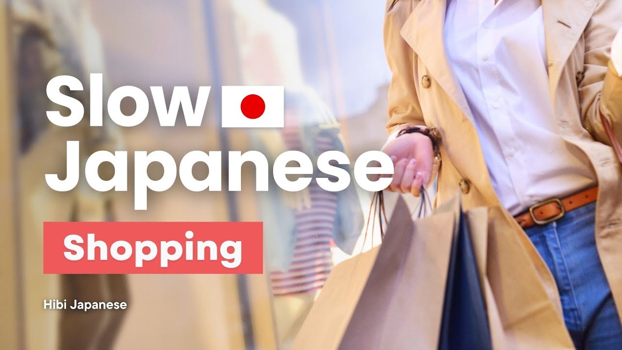 Shopping | Slow Japanese Listening & Speaking Practice