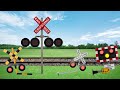 【踏切アニメ】ふみきりカンカンの日常385♪Railroad crossing daily life 385 ♫