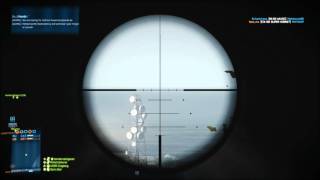 Battlefield 3 Sniper Long Range Headshot/ 2145m