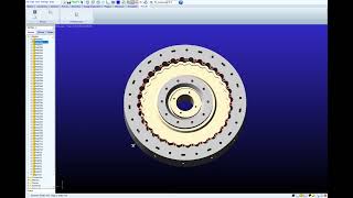 Cycloidal gearbox non-linear simulation in MSC ADAMS