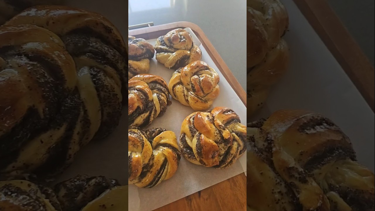 Poppyseed Buns ● Cook with Us [EP 36]