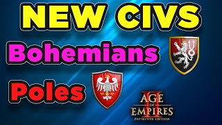 NEW CIVILIZATIONS! Bohemians & Poles First Impression | Aoe2