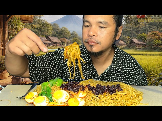Mukbang 6 Bungkus RAMEN YES yang katanya enak Banget.