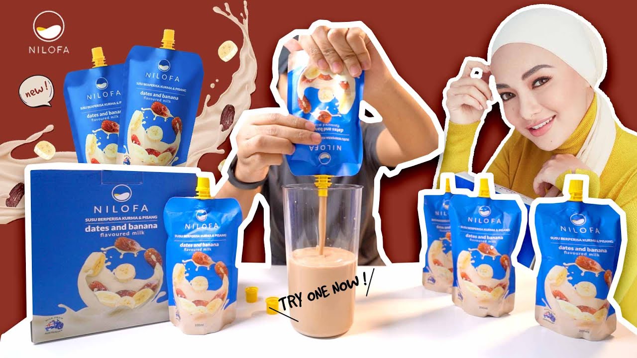 Review Susu Pisang Kurma Nilofa Youtube
