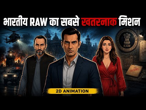 RAW ka Sabse Khatarnaak Mission | Operation Hornet (2D Animation)