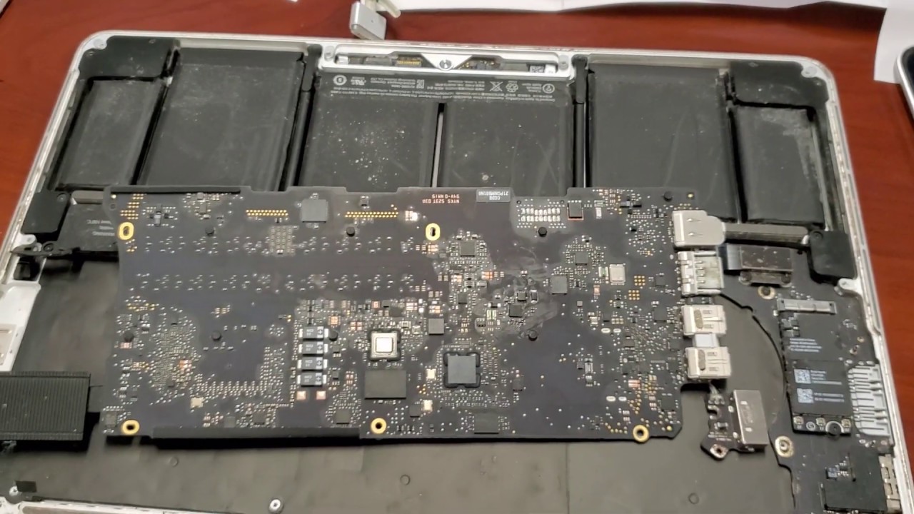 MacBook Pro A1502 no back light FIXED board 8203476A YouTube