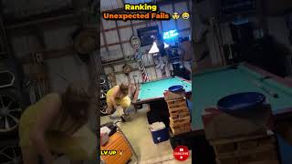 Ranking Unexpected Fails 🤯😂 #FunnyFails #UnexpectedFails #Comedy #FailArmy