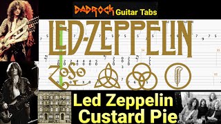 Download Lagu Custard Pie - Led Zeppelin - Guitar + Bass TABS Lesson MP3
