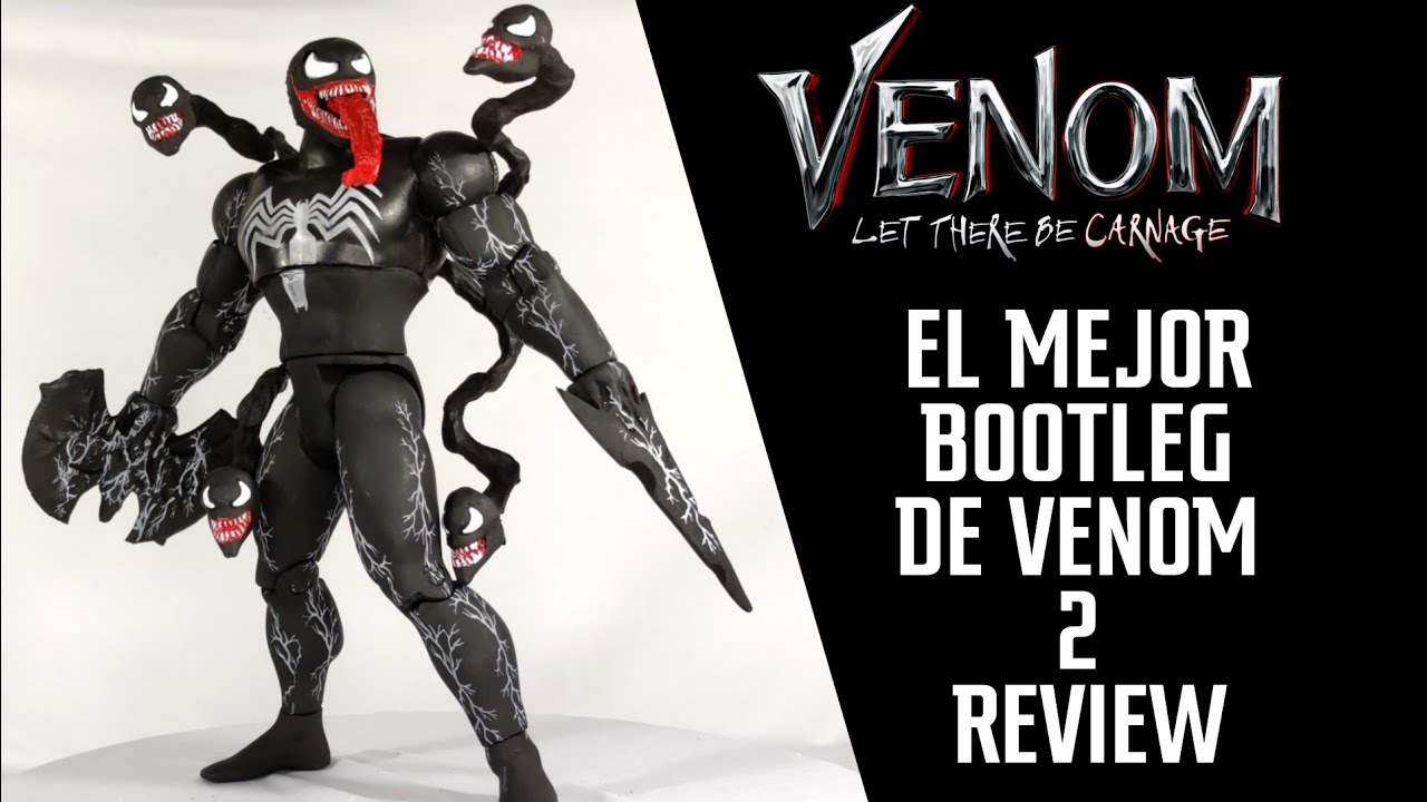 VENOM 2, FIGURA BOOTLEG MEXICANO, REVIEW