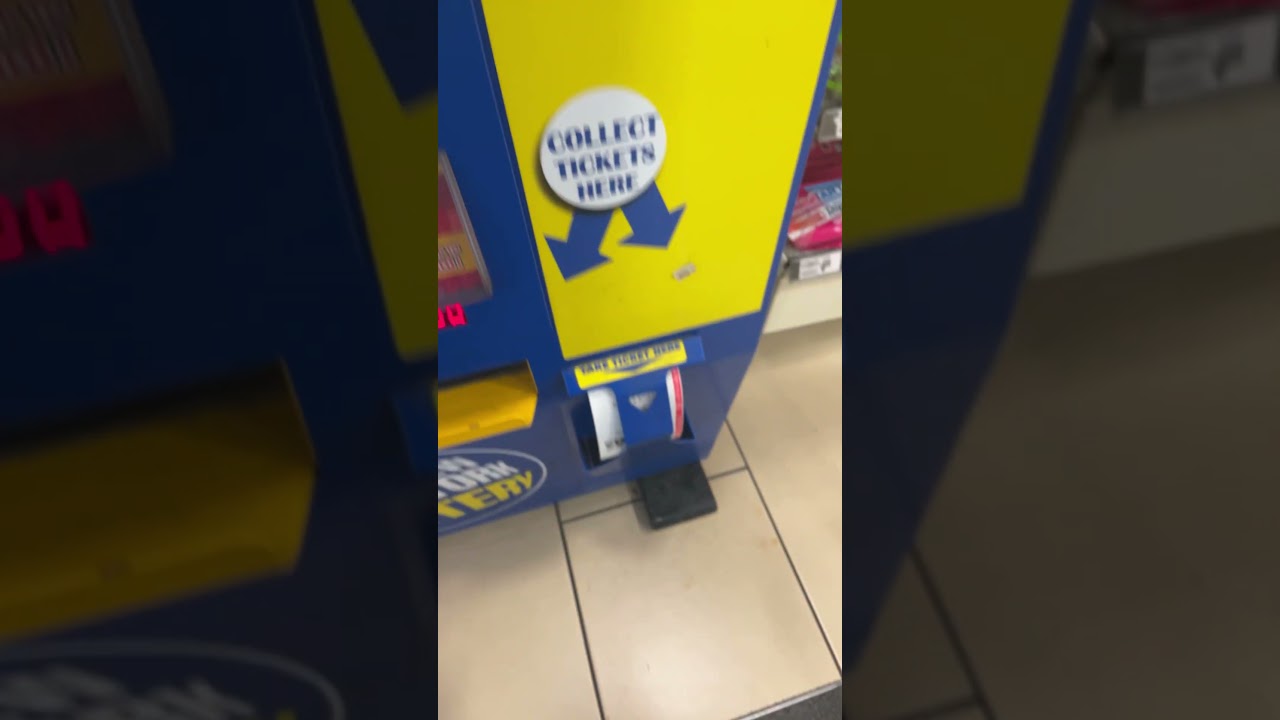 Me buying my NYL Million Dollar Raffle Ticket!