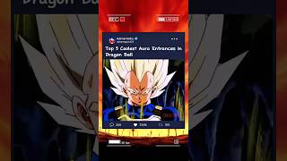 Top 5 Coolest Aura Entrances In Dragon Ball