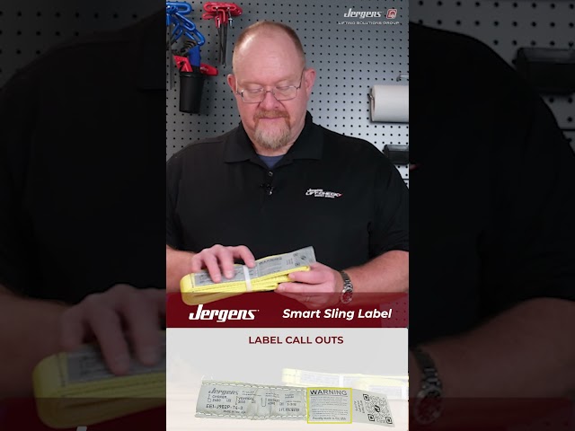 Jergens Sling Identification Tag Explained