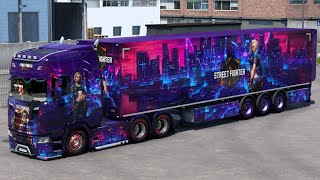 ["ets2", "ets2 mods", "best mods for ets2", "ets2 milan", "Euro Truck Simulator 2 Scania s Street Fighter 6 Skin 2024", "Street Fighter 6 Skin", "Street Fighter 6 girls", "skin", "mod", "ets2 mods 2024", "scania", "scania trucks", "scania mods", "scania modified truck", "modified truck", "modified 2024", "scania truck painting", "girl skin", "Street Fighter 6 truck", "ets2 mod gameplay", "ets2 gameplay", "euro truck simulator 2", "truck driving", "ets2 realistic mods", "ets2 real life mods", "ets2 next gen mod", "next gen", "2024"]