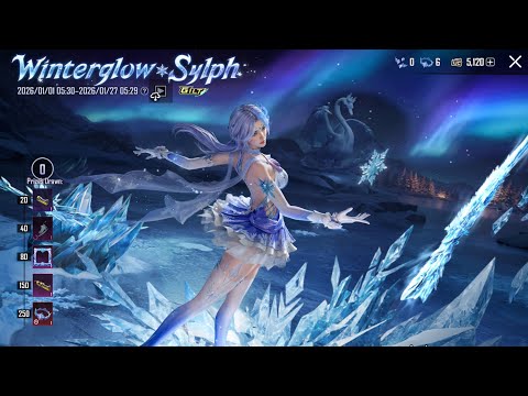 New Winterglow Sylph Set Opening | New Ultimate Set Crate Opening | New Gilt Set Opening | BGMI