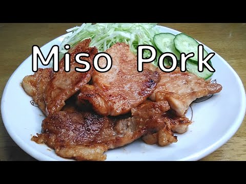 How to make Grilled Pork with Miso at Home [Japanese food recipes]