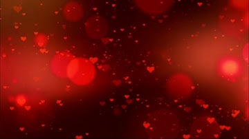 Intro Abstract heart / love Animated Background Video Loop | Valentine Background NO Copyright FREE
