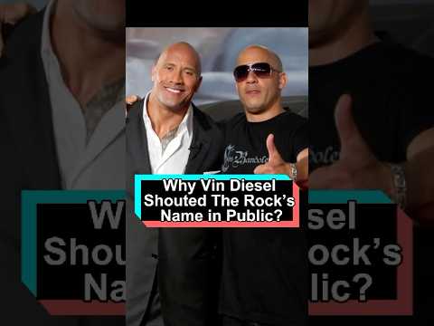 No wonder Vin Diesel had to shout Dwayne The Rock Johnson’s name loudly at the Golden Globes#foryou
