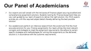 Finance Assignment Help – Online Assistance for A+ Grades