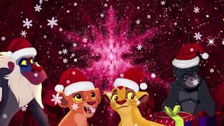 Rafiki, Terk, Kiara And Kion – Red Christmas - Mep Part