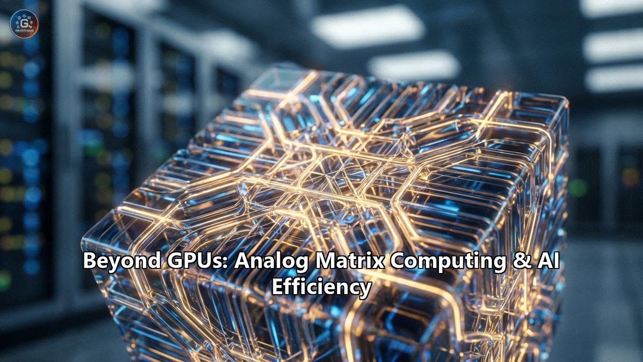 Beyond GPUs: Analog Matrix Computing & AI Efficiency