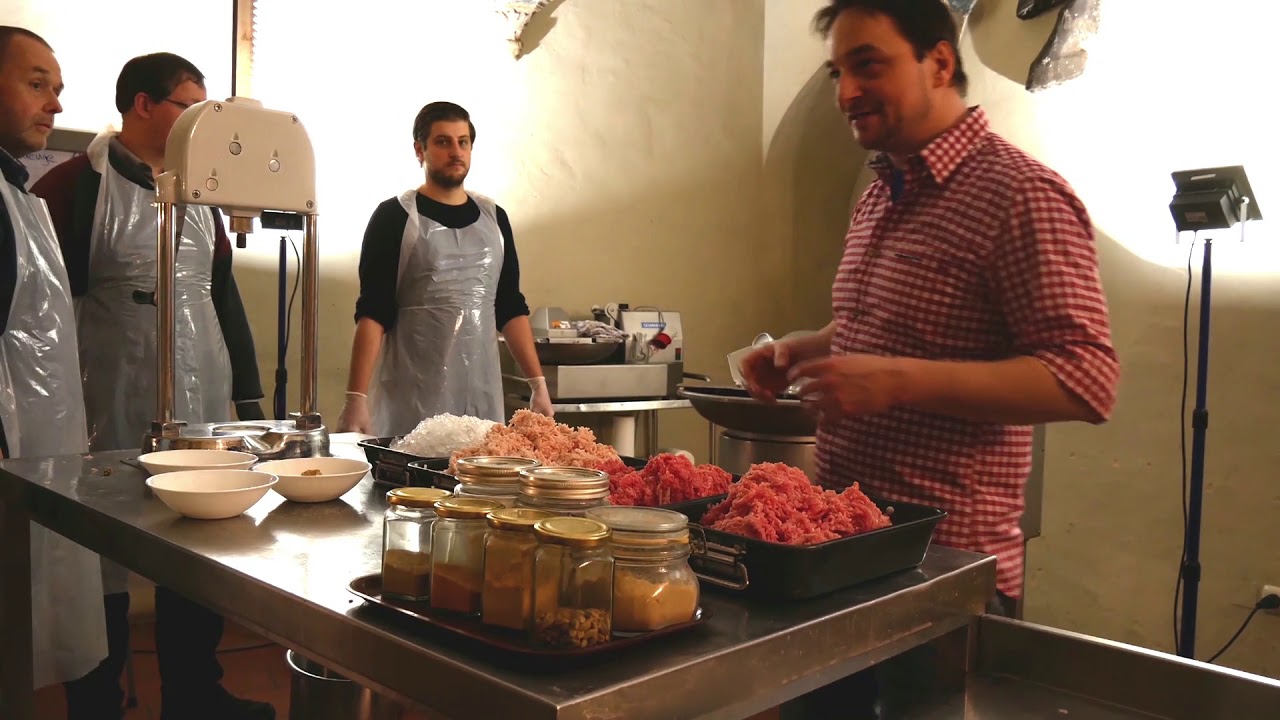 Weisswurst herstellen