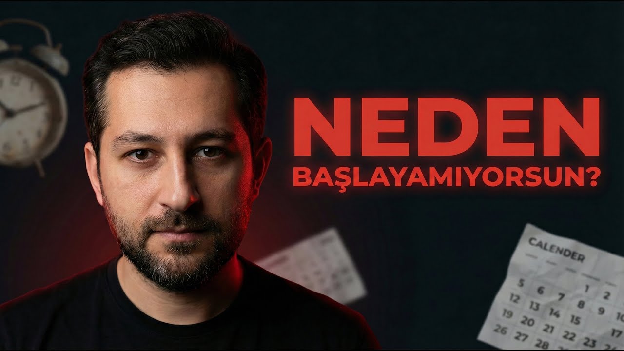 Erteleme Alışkanlığını 3 Basit Taktikle Kır! | Neden Sürekli Erteliyoruz?