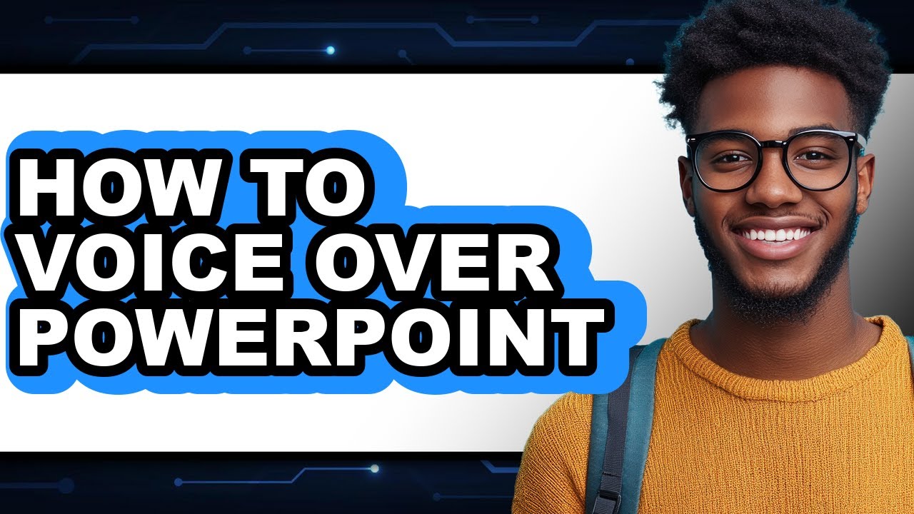 How to Voice Over Powerpoint (easy Method) - YouTube